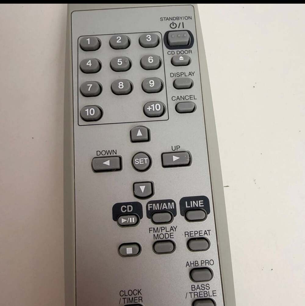 Jvc Rm-Sfsx5A Remote Control Grey Audio System Stereo - Picture 3 of 5